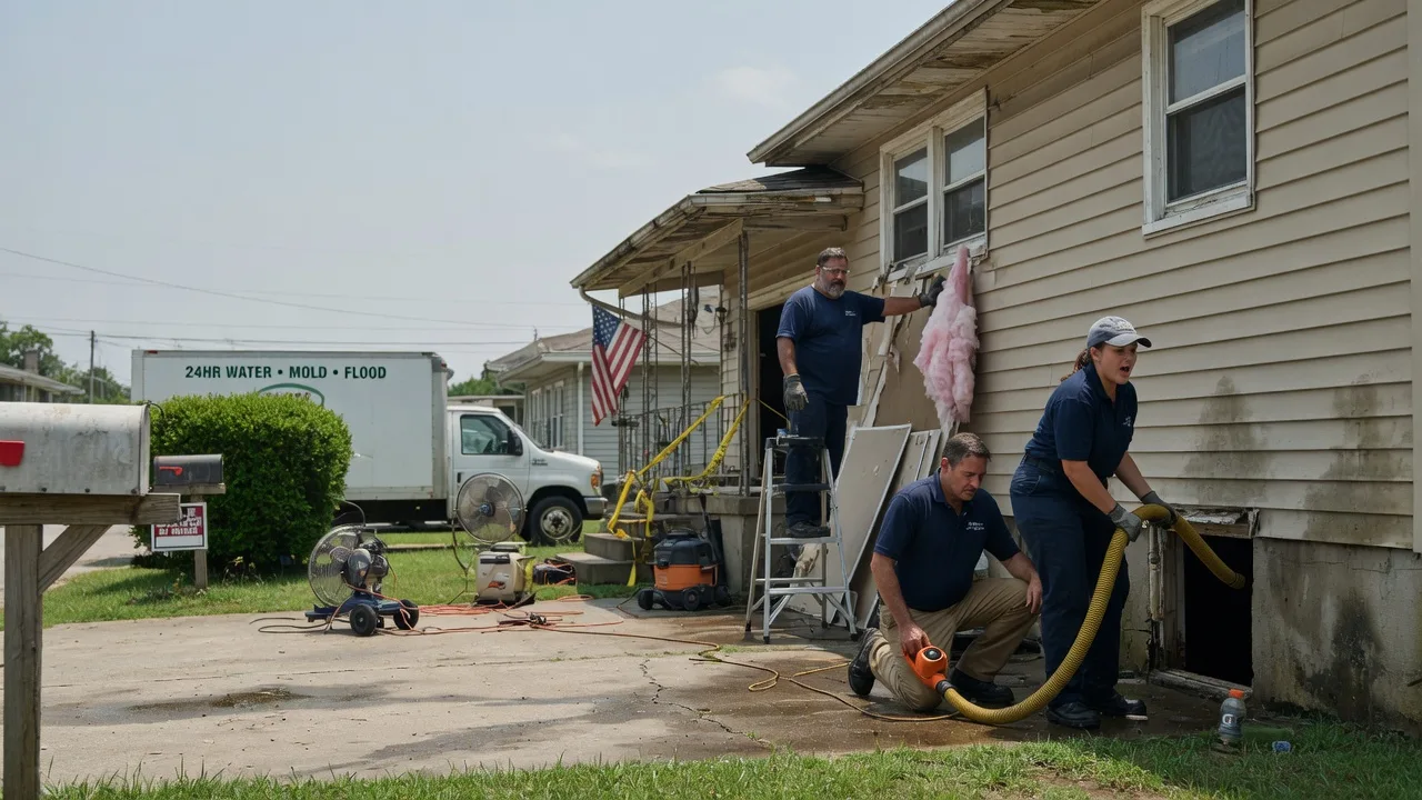 Water Damage Repair in Hueysville, KY near me
